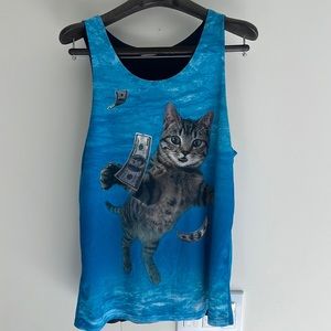 Reversible cat tank top